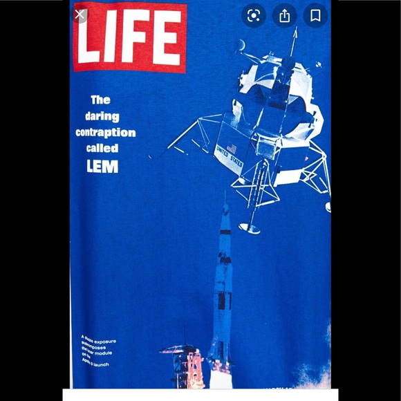 ZARA LIFE PRINT T-SHIRT - Picture 2 of 4